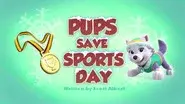 Pups Save Sports Day still