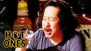 Bobby Lee Has an Accident Eating Spicy Wings still