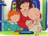 Caillou Watches Rosie still