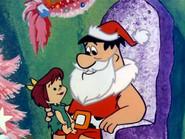 Christmas Flintstone still