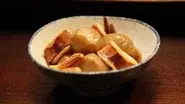 Simmered Taro and Squid still