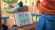 Paddington Makes a Scrapbook still