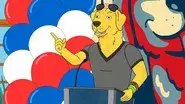 See Mr. Peanutbutter Run still