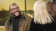 Tyler Perry, Maya Rockeymoore Cummings, and Billy Porter still
