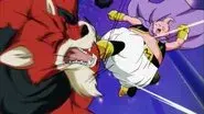 The 9th Universe's Kicking Basil vs. the 7th Universe's Majin Buu!! still