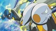 The Club Battle Hearts of Fury: Emolga Versus Sawk! still