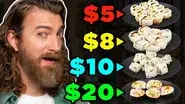 Frozen vs. Fast vs. Fancy Food Taste Test still