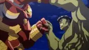 Green Goblin vs The Hulk still