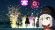 Beach Sempai | Crab Sempai | Watermelon Sempai | Fireworks Sempai still