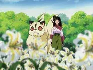 Kohaku, Sango and Kirara: The Secret Flower Garden still