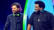 John Stamos & Taraji P. Henson vs. Quinta Brunson & Craig Robinson still