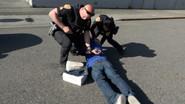 Speeding Motorcycle Pursuit still