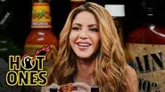 Shakira Howls Like a She-Wolf While Eating Spicy Wings still