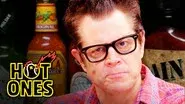 Johnny Knoxville Gets Smoked by Spicy Wings still