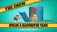 The Crew Builds a Rainwater Tank still
