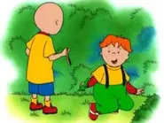 Caillou and Gilbert still