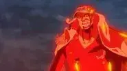 Akainu's Tenacity! The Fist of Magma Attacks Luffy still