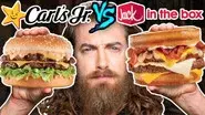 Carl's Jr. vs. Jack In The Box Taste Test | FOOD FEUDS still