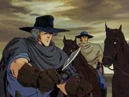 Men Beyond Reasons! The Band of Seven Attacks Kenshiro!! still