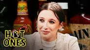 Emma Chamberlain Goes for the Glory While Eating Spicy Wings still