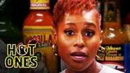 Issa Rae Raps While Eating Spicy Wings still