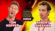 The Umbrella Academy's Tom Hopper vs. Robert Sheehan still