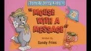 Mouse with a Message still