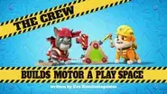The Crew Builds Motor a Play Space still
