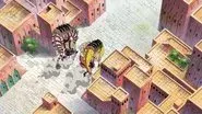 Spandam Frightened! The Hero on the Tower of Law! still