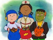 Caillou Loves Halloween still
