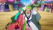 Luffy's Determination! Win Through the Sumo Inferno! still