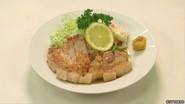 Pork Shioyaki Rice and Mixed Fry of Ohara, Isumi City, Chiba Prefecture still