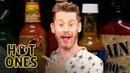 Macaulay Culkin Is Up For a Goof While Eating Spicy Wings still