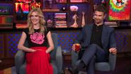 Meghann Fahy and Theo James still
