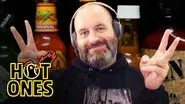 Tom Segura Keeps It High and Tight While Eating Spicy Wings still