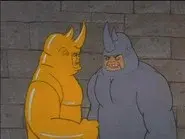 The Golden Rhino still