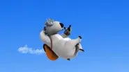 Sky Diving still