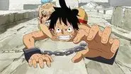 Climb Up! Luffy's Desperate Escape! still