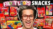 We Tried EVERY Froot Loops Snack still