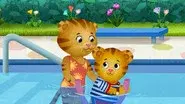 Daniel Takes Turns at the Pool still