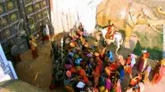 People leave Hastinapur still