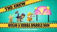 The Crew Builds a Sierra Sparkle Sign still