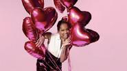 Regina King with Nathaniel Rateliff still