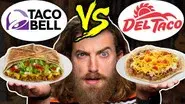 Taco Bell vs. Del Taco Taste Test | Food Feuds still