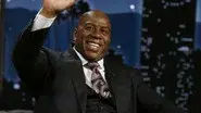Magic Johnson, Naomi Scott, Girl in Red still