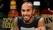 Lewis Hamilton Goes Full Send While Eating Spicy Wings still