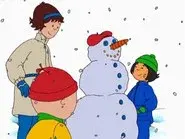 Caillou's Snowman still
