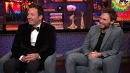 Sam Claflin and Jimmy Fallon still
