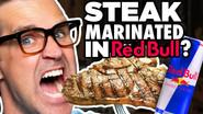 Cooking Meat In Different Liquids (Taste Test) still