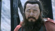 Guan Yu spares Cao Cao at Huarong Trail still